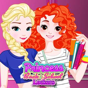 play Princess Back 2 School Lockers