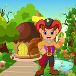 play Cute Pirate Girl Rescue Escape
