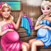 play Cute Mommies Pregnant Sauna