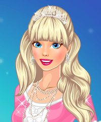 Princess Cutie In Pink And Purple Dress Up Game