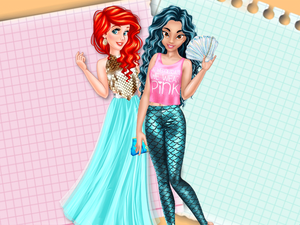 Jasmine And Ariel Wardrobe Swap