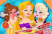 Princesses Pizza Party Girl
