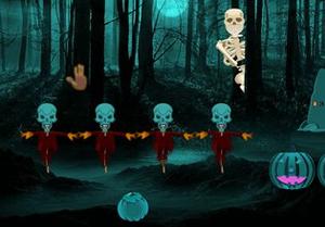 play Halloween Haunted Forest Escape