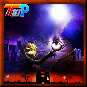 play Halloween Cemetery Escape