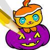 Halloween Pages Coloring Book