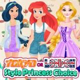 play Tokyo Or London Style: Princess Choice