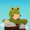 青蛙游戏-吐出绳子抓虫子