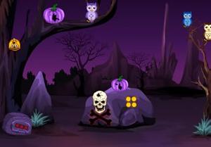 play Halloween Owl Forest Escape