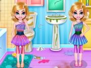 Twin Girls Room Cleaning