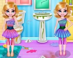 Twin Girls Room Cleaning