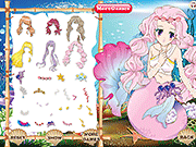 play Mermaid Model Dressup