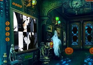 play Halloween House Escape (8B Games