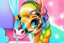 play Rainbow Pony Beauty Salon