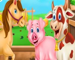 play Animals Farm Cleaning