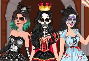 play Kardashians Spooky Make Up