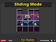 play Halloween Car Puzzle