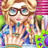 play Elsa Hipster Nails