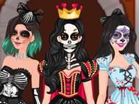 play Kardashians Spooky Make Up