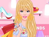 play Barbie Window Shopping