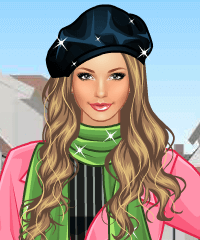 Colored Trench Dress Up Game