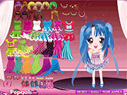 play Cute Autumn Girl Dress Up
