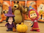 Masha And The Bear Halloween Party