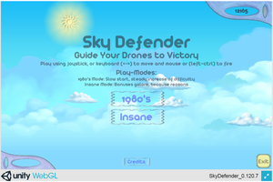 play Sky Defender