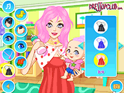 play Baby Mom Dress Up