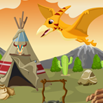 play Cute Pterodactyl Rescue
