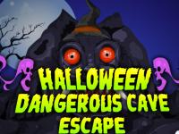 play Halloween Dangerous Cave Escape