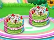 play Rainbow Macaroons Cooking