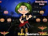play Katy In Halloween Dressup