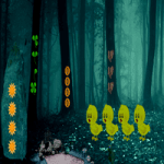 play 8B Spooky Forest Escape