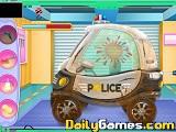 play Baby Police Car Wash