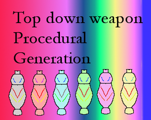 play Weapon Procedural Generation Prototype