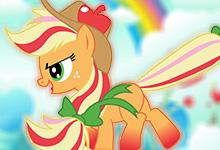 play Rainbow Power Applejack