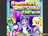 play Equestria Girls High School Uniform