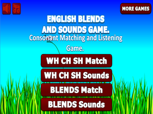 English Blending Sounds Game
