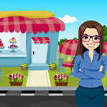 play Happy Business Woman Rescue