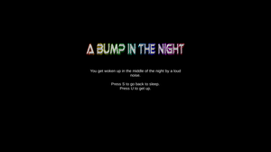 play A Bump In The Night