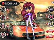 play Veronica Racing Dressup
