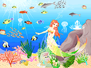 play Mermaid Sea Decoration