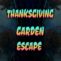 Angel Thanksgiving Garden Escape