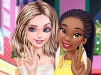 play Tiana And Elsa Become Bffs