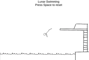 play Lunar Swimming