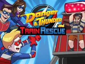 play Nickelodeon: Danger And Thunder Train Rescue Action