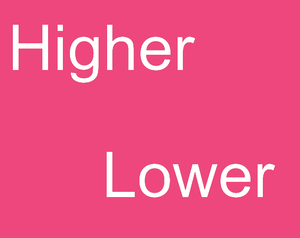 play Higher / Lower