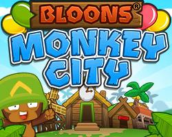play Bloons Monkey City