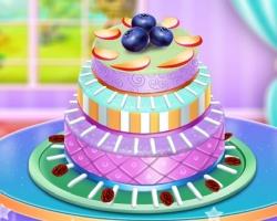 play Fruit Chocolate Cake Cooking