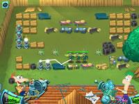 Phineas And Ferb Backyard Defence